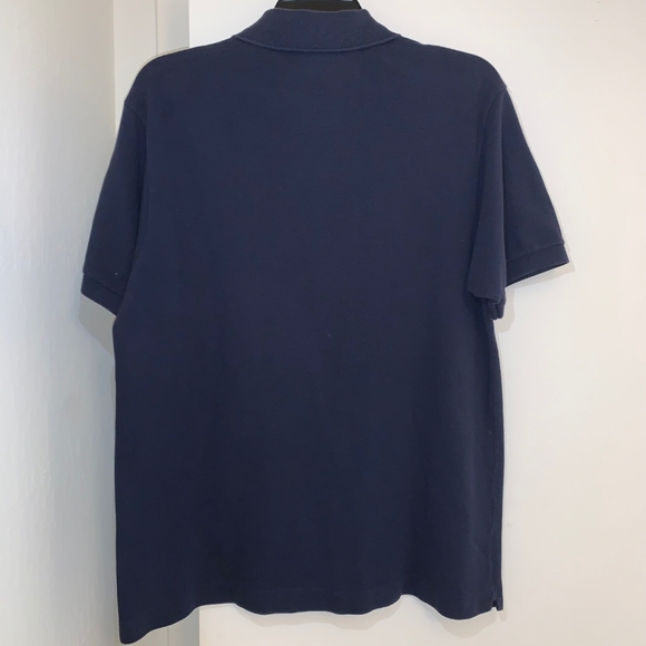 LACOSTE Polo Shirt Dark Blue - Picture 8 of 12